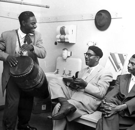 Chano Pozo and Dizzy Gillespie